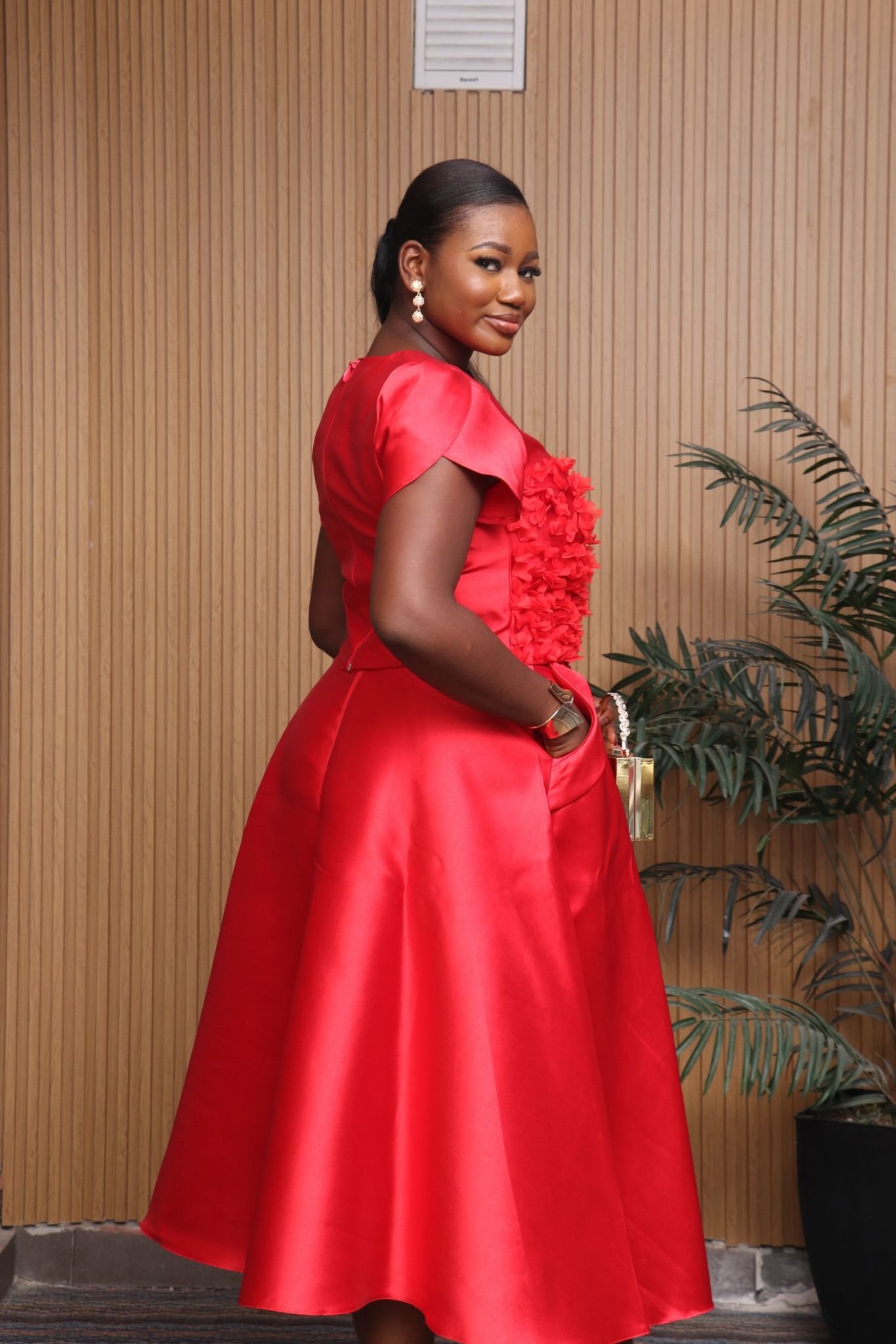 BUJU03 3D-Embellished Mikado 2PC Co-ordinate Set