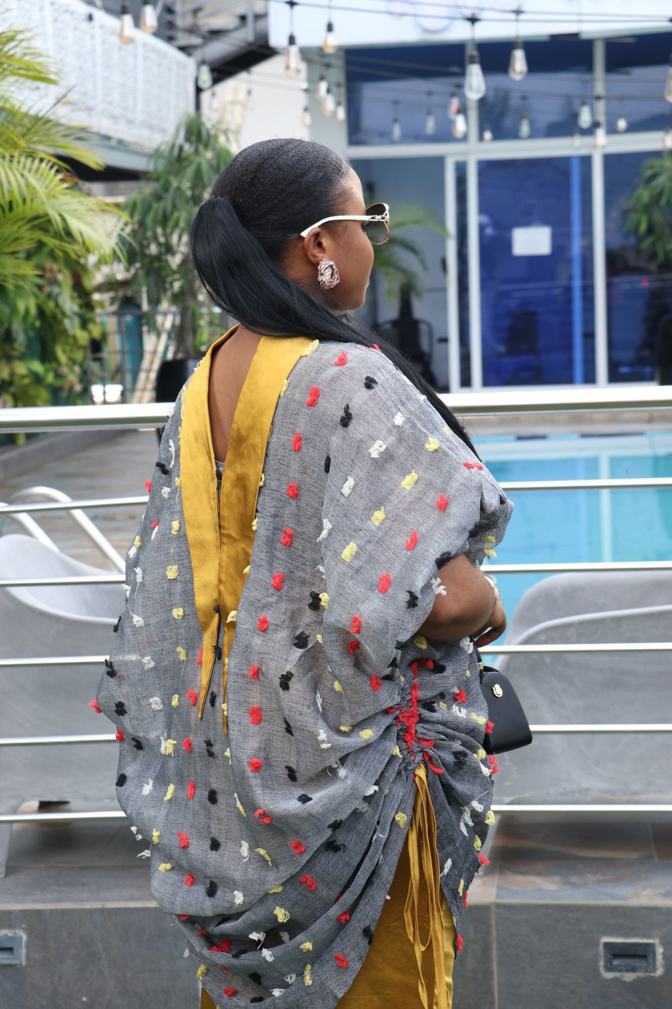 OMOTOLA 3D-Embellished 3 Piece Boubou Set