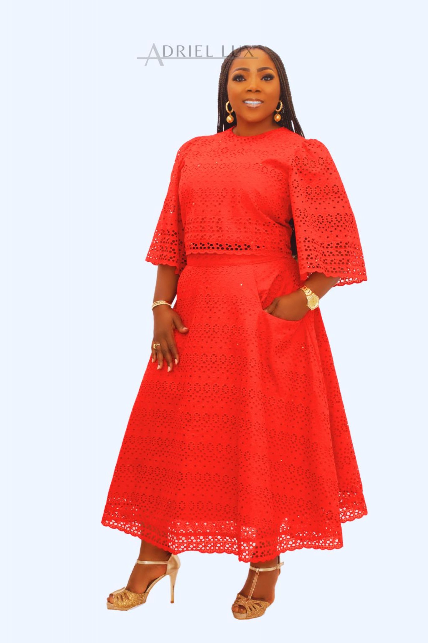 BUJU Dry Lace 2PC Co-Ord Set