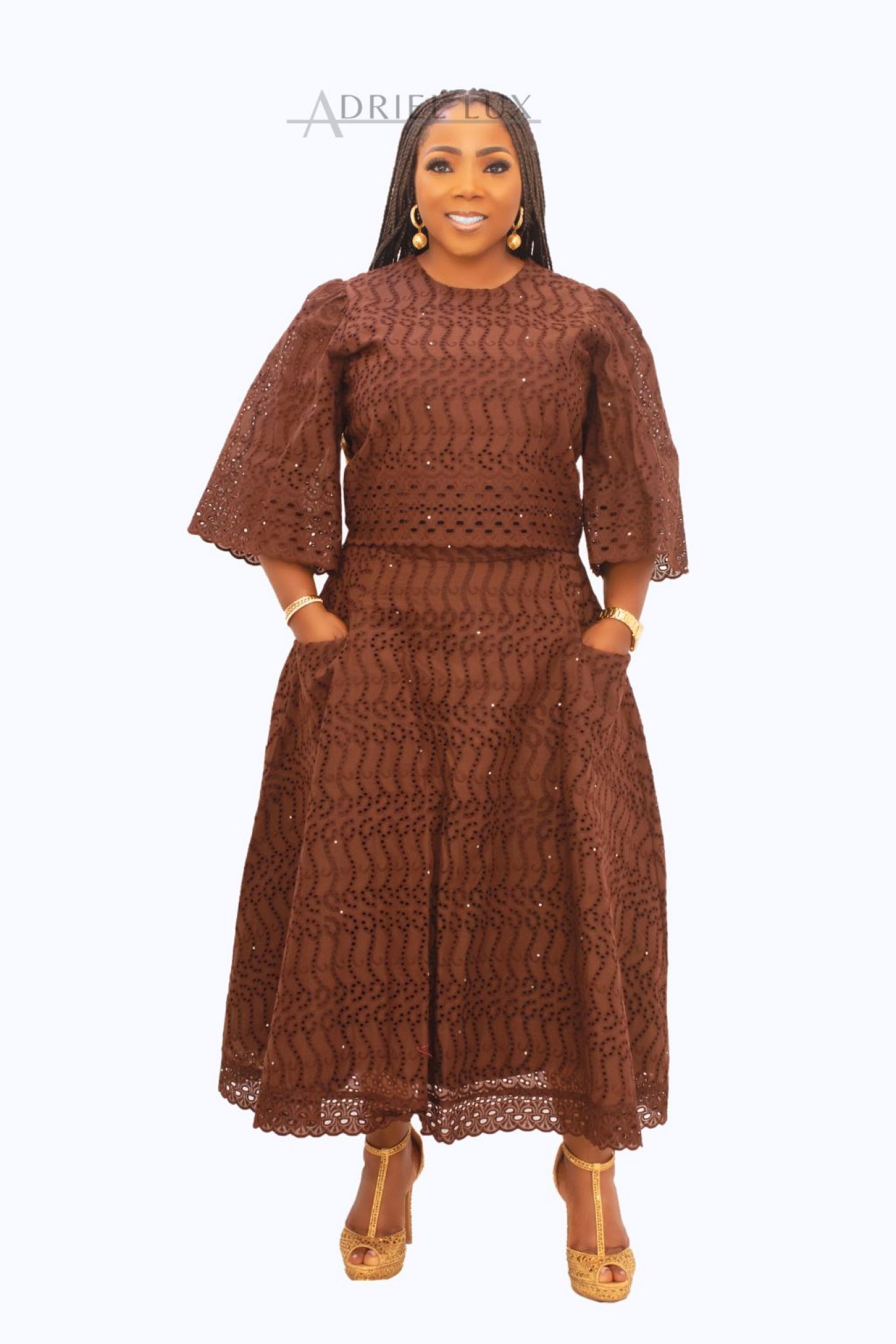 BUJU Dry Lace 2PC Co-Ord Set