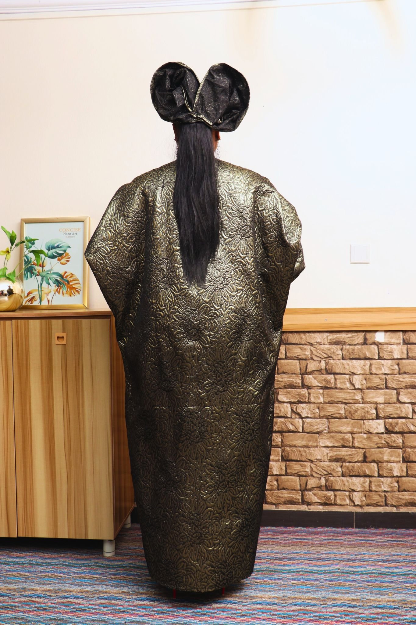 ADUKE02 3-Piece Brocade Boubou Set