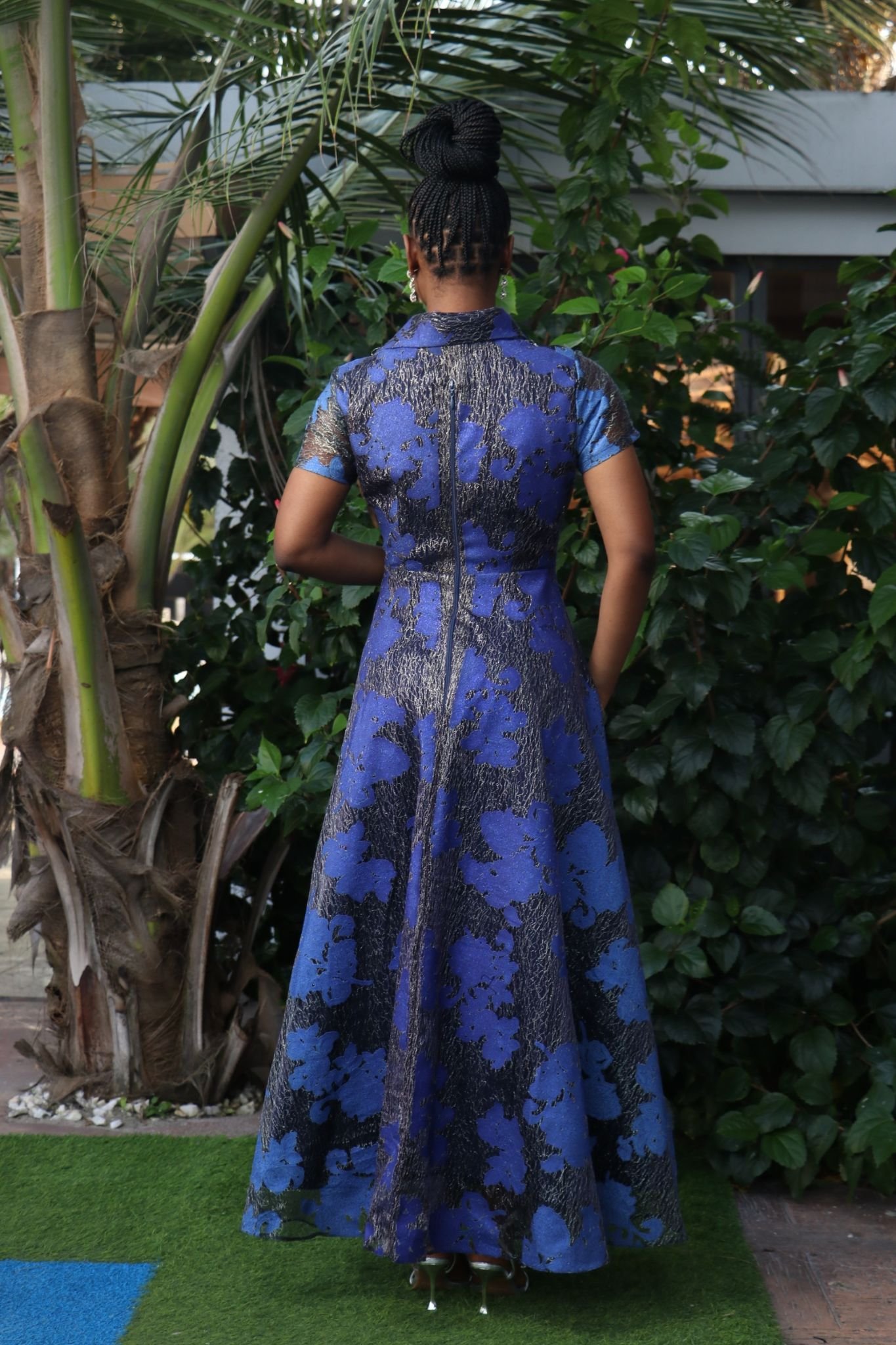 The Brocade Chantilly Maxi Dress